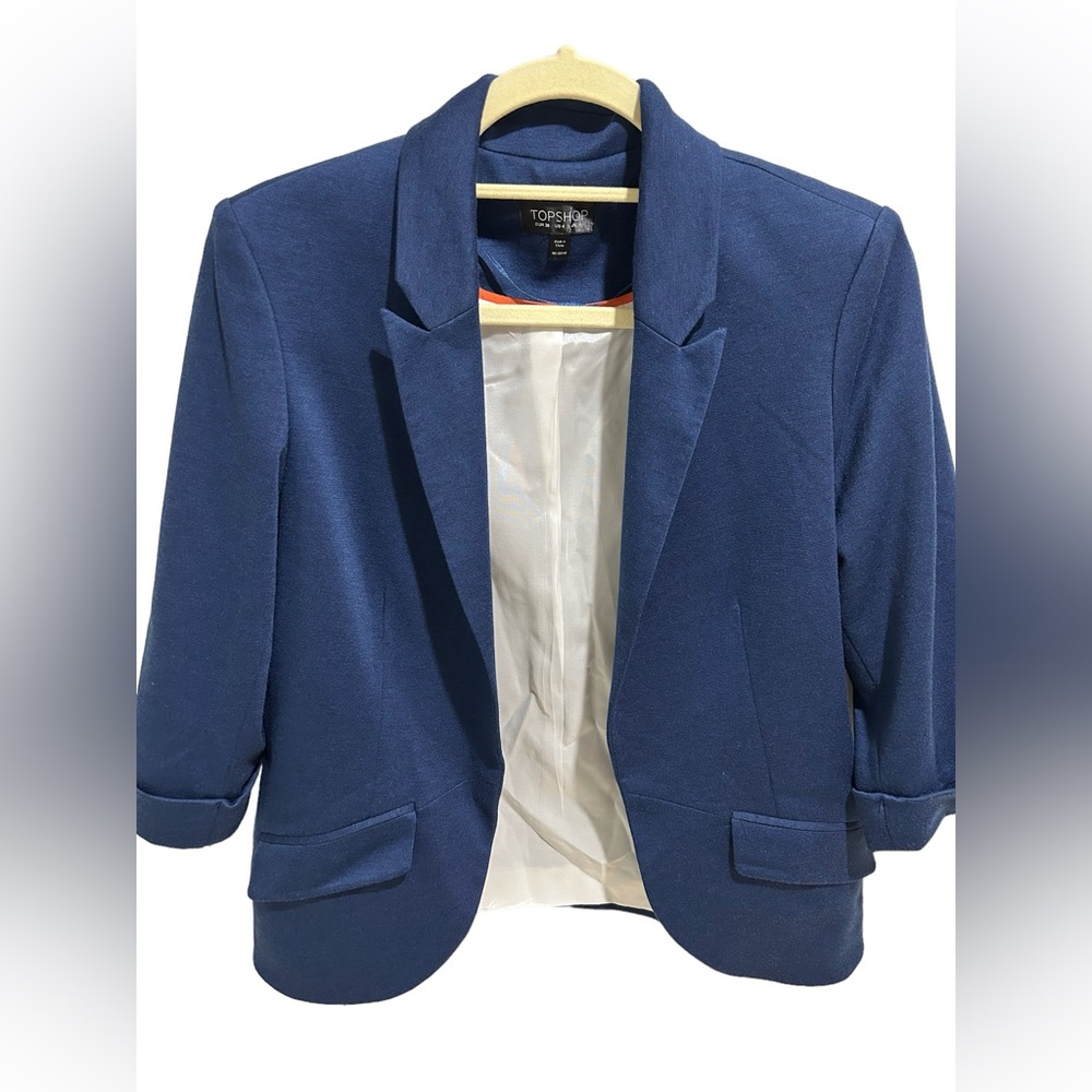 Top Shop Women’s Blue Blazer Size 4